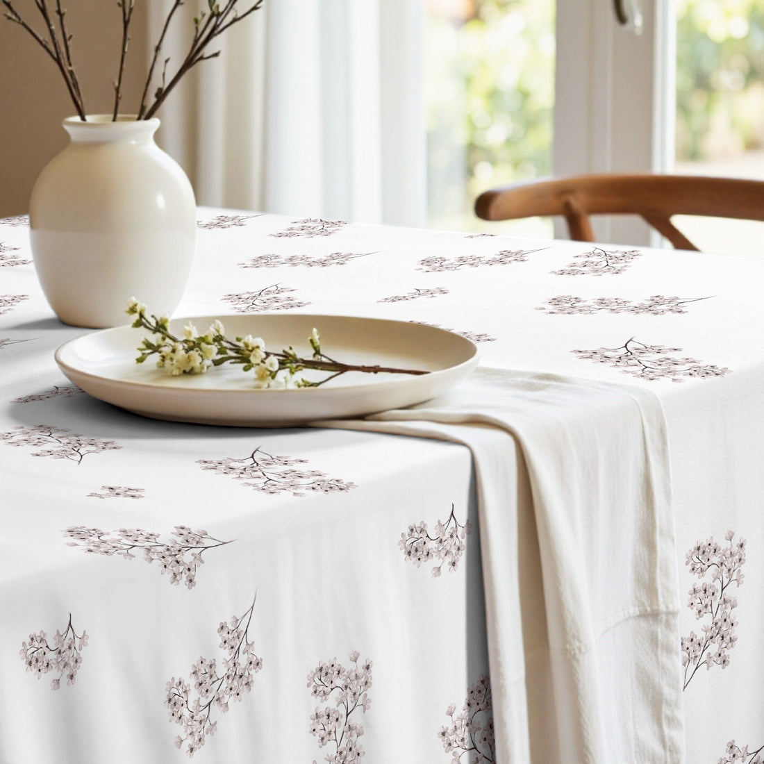 Libe Pink fabric tablecloth 924-7