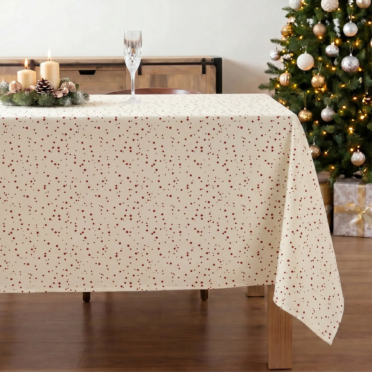 Mantel resinado antimanchas XL Merry Christmas 23-101