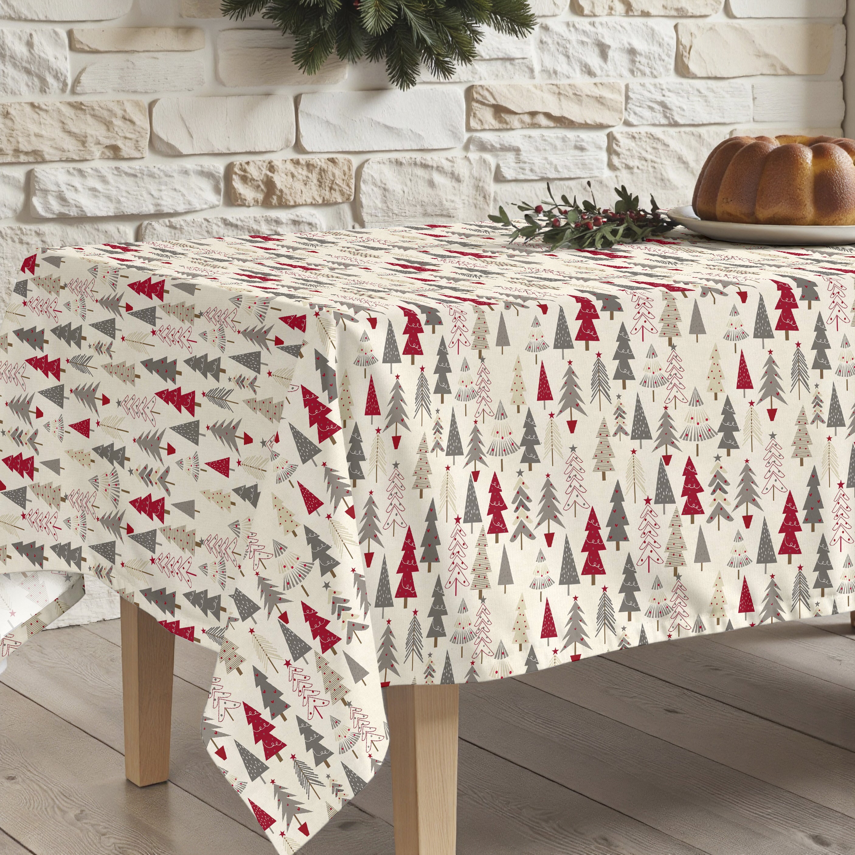 Mantel antimanchas XL Merry Christmas 31