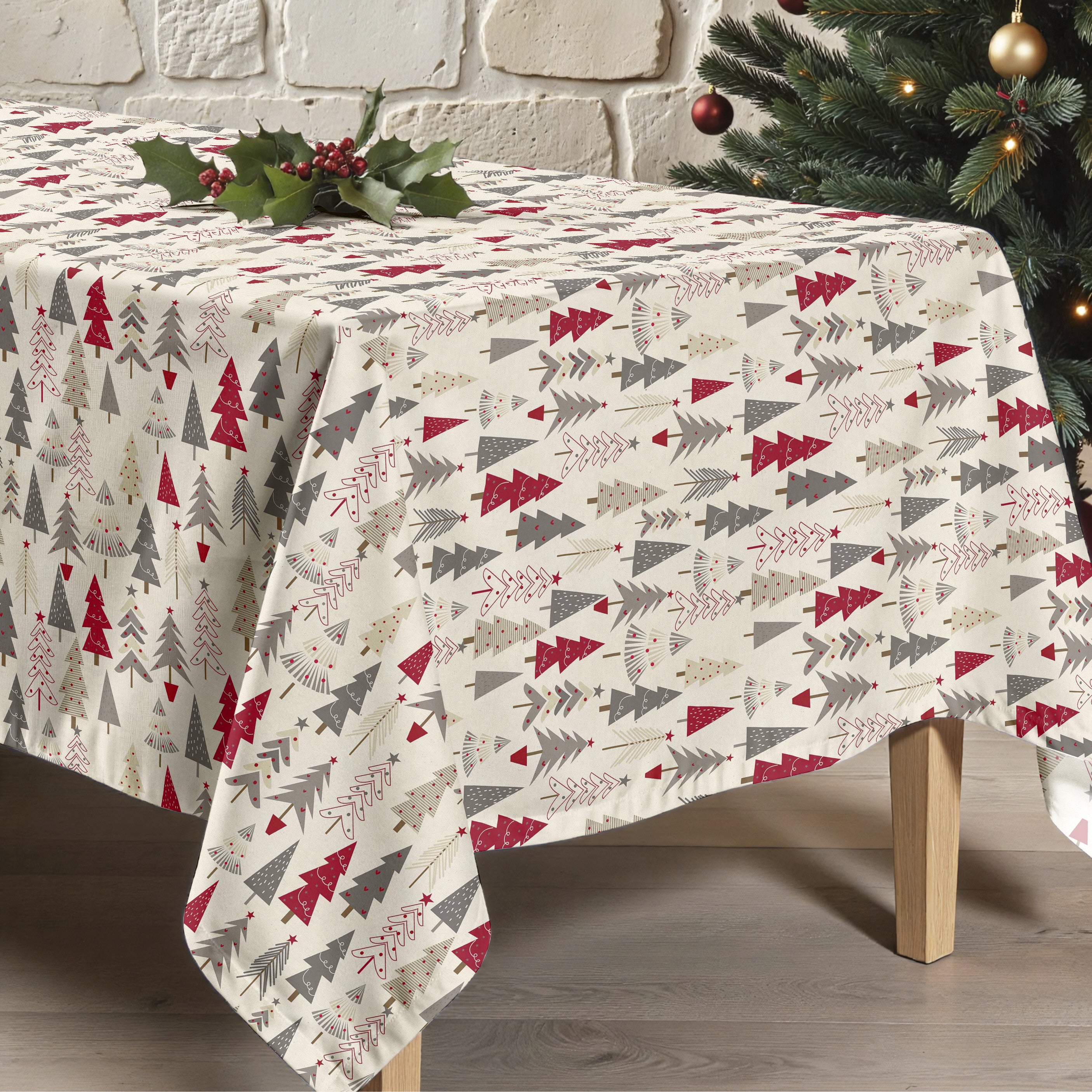 Mantel antimanchas XL Merry Christmas 31