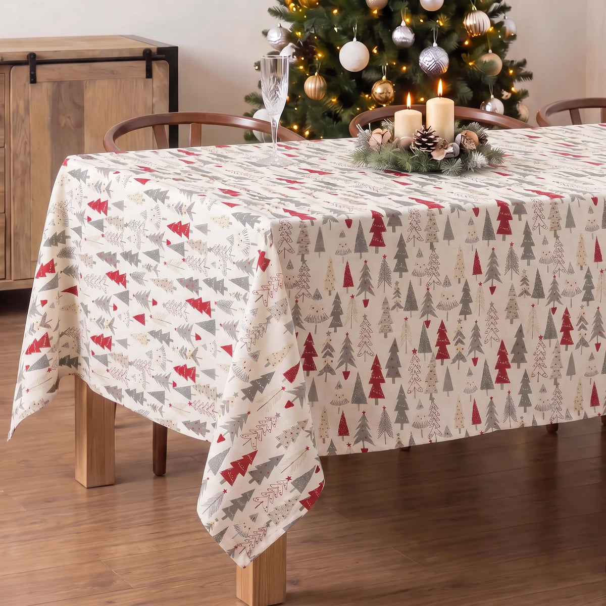 Mantel resinado antimanchas XL Merry Christmas 31-100