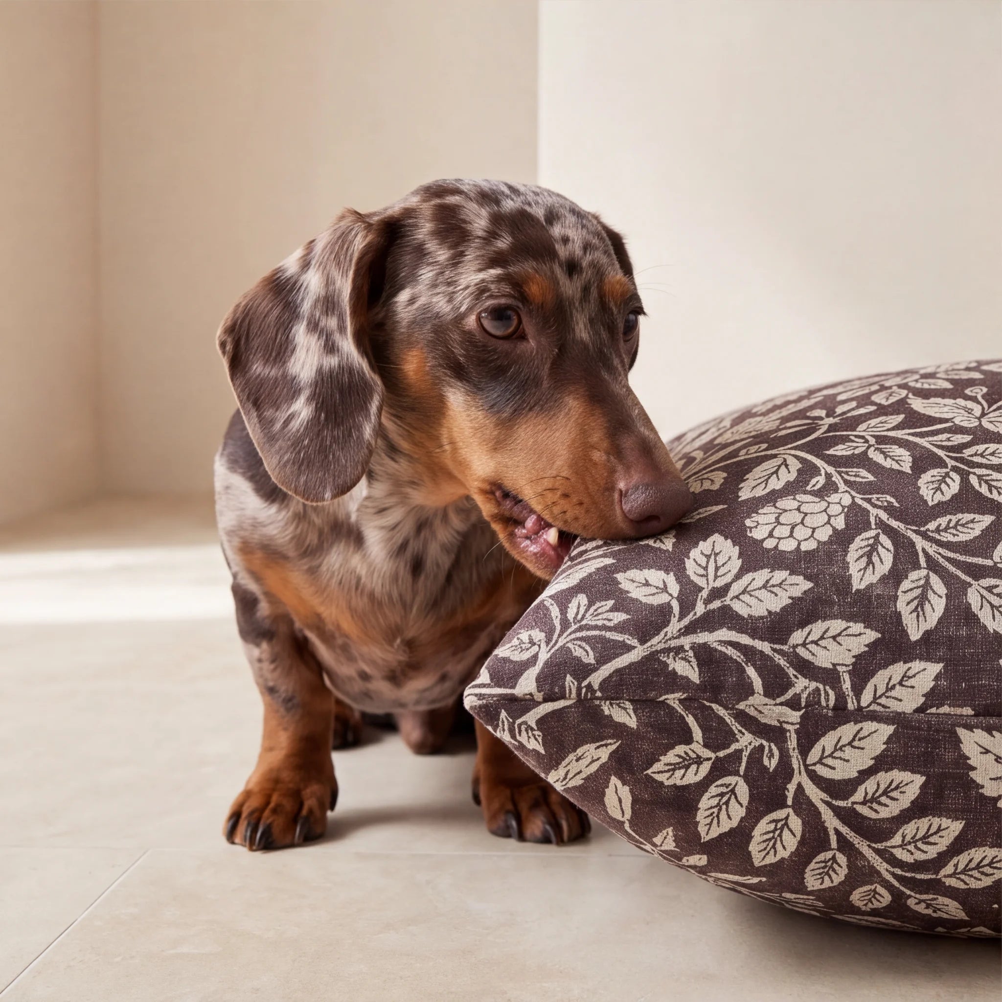 Cama para mascotas desenfundable antimanchas Edera
