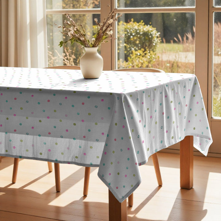 Nappe en tissu à rayures coups de pinceau Coord. 2