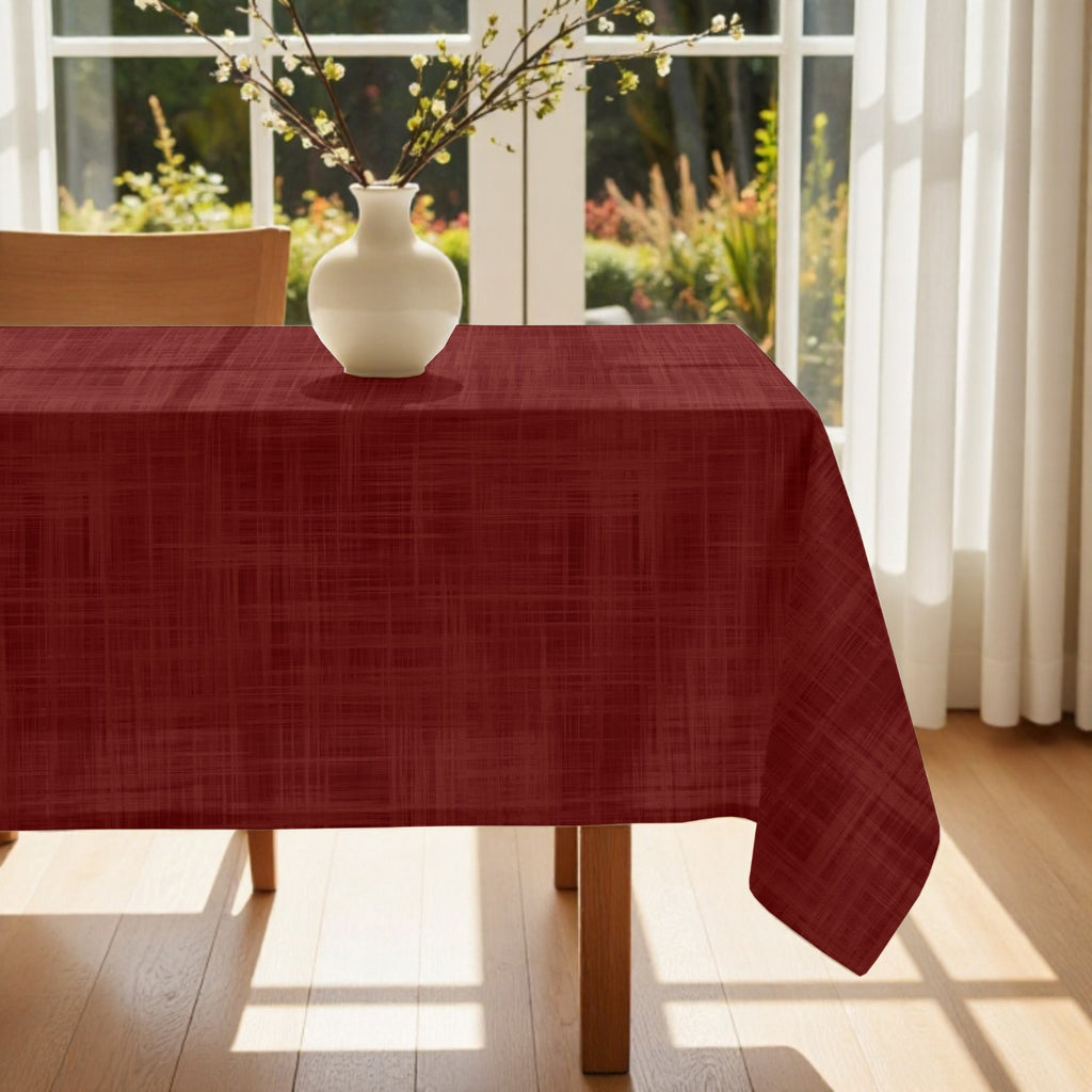 Mantel de tela Rojo