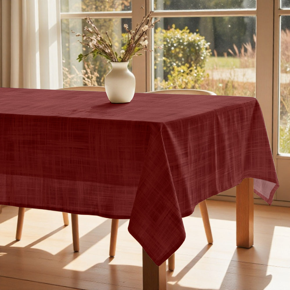 Mantel de tela 100% poliéster Rojo