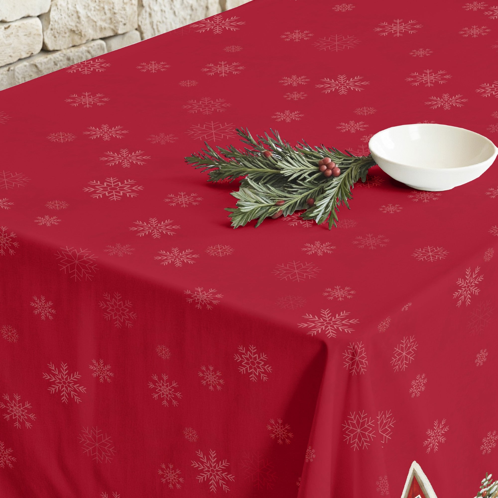 Mantel antimanchas Snowman 1225