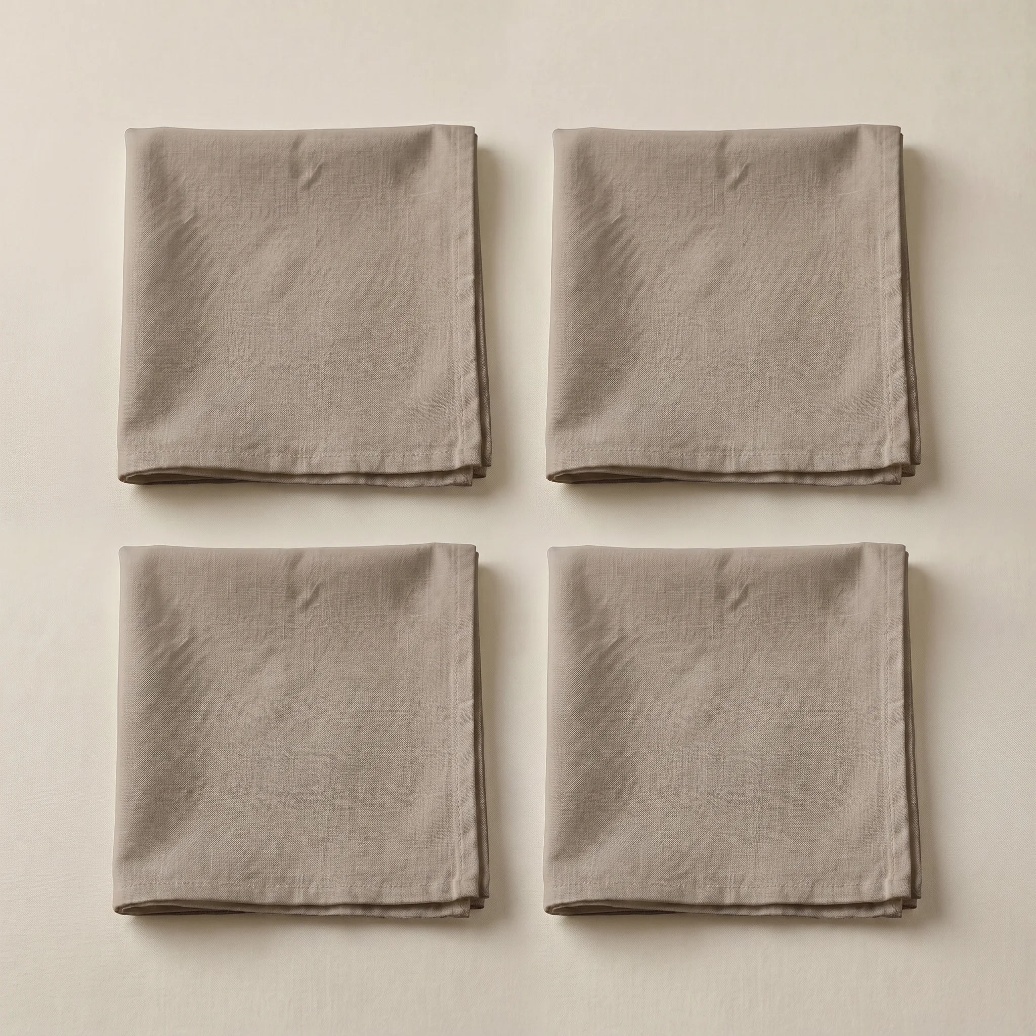 Lot de 4 serviettes Harvard Topo