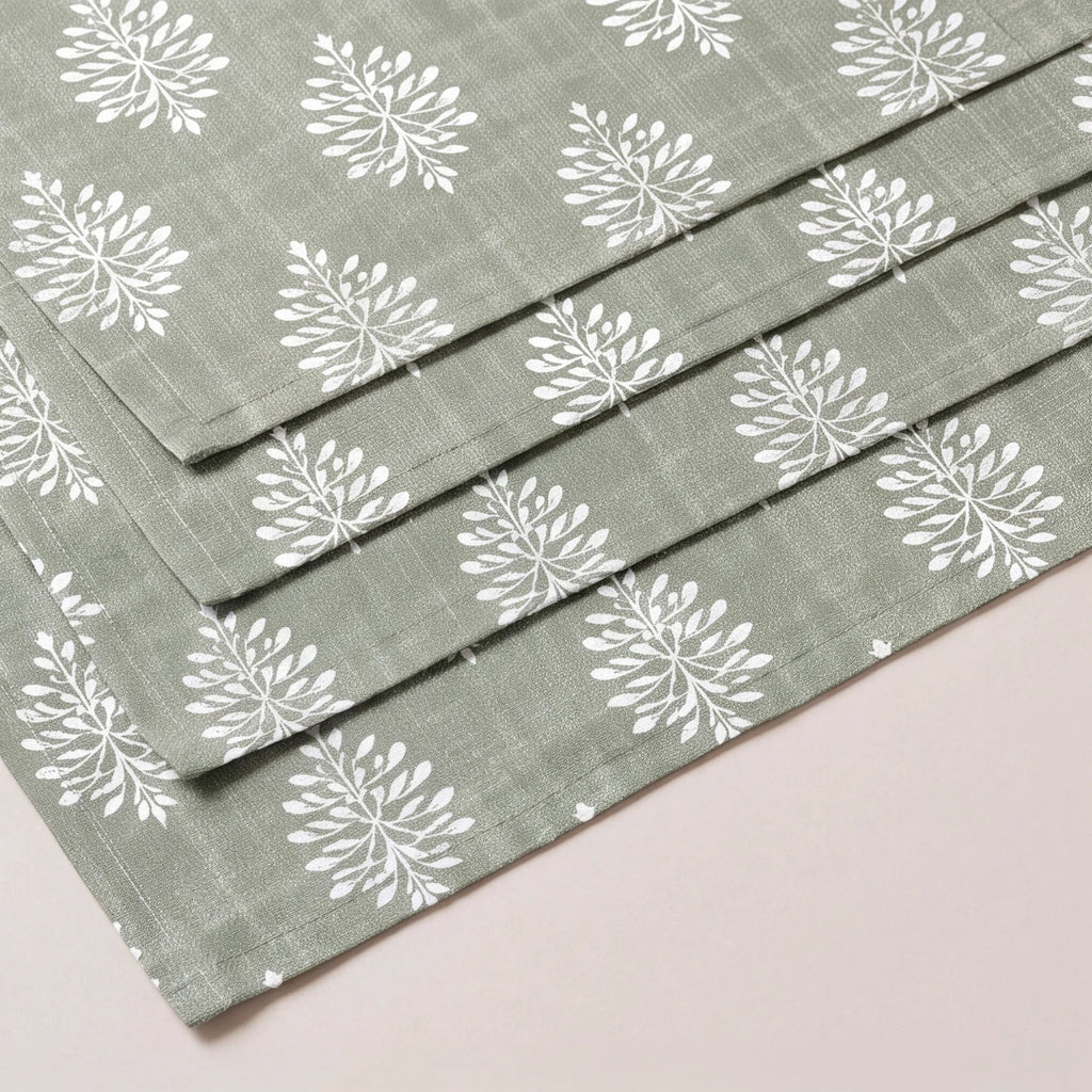 Mantel individual antimanchas pack 4 unidades Edera B