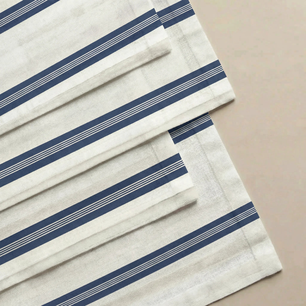 Pack de 4 unidades servilletas Nua Beige Azul