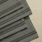 Pack de 4 unidades servilletas Nua Marrón Oscuro