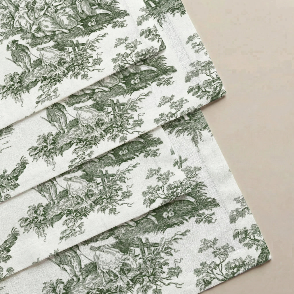 Pack de 4 unidades servilletas Paulo Green