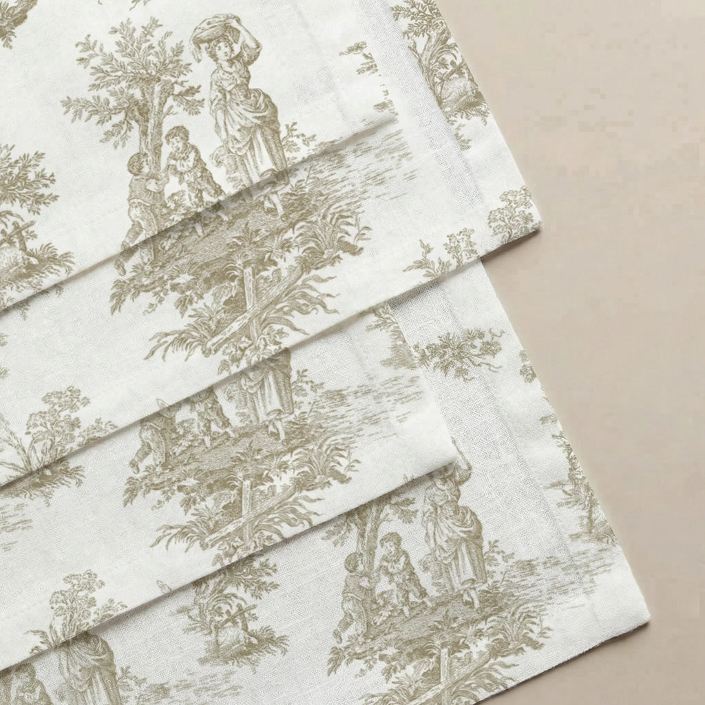 Pack de 4 unidades servilletas Paulo Beige