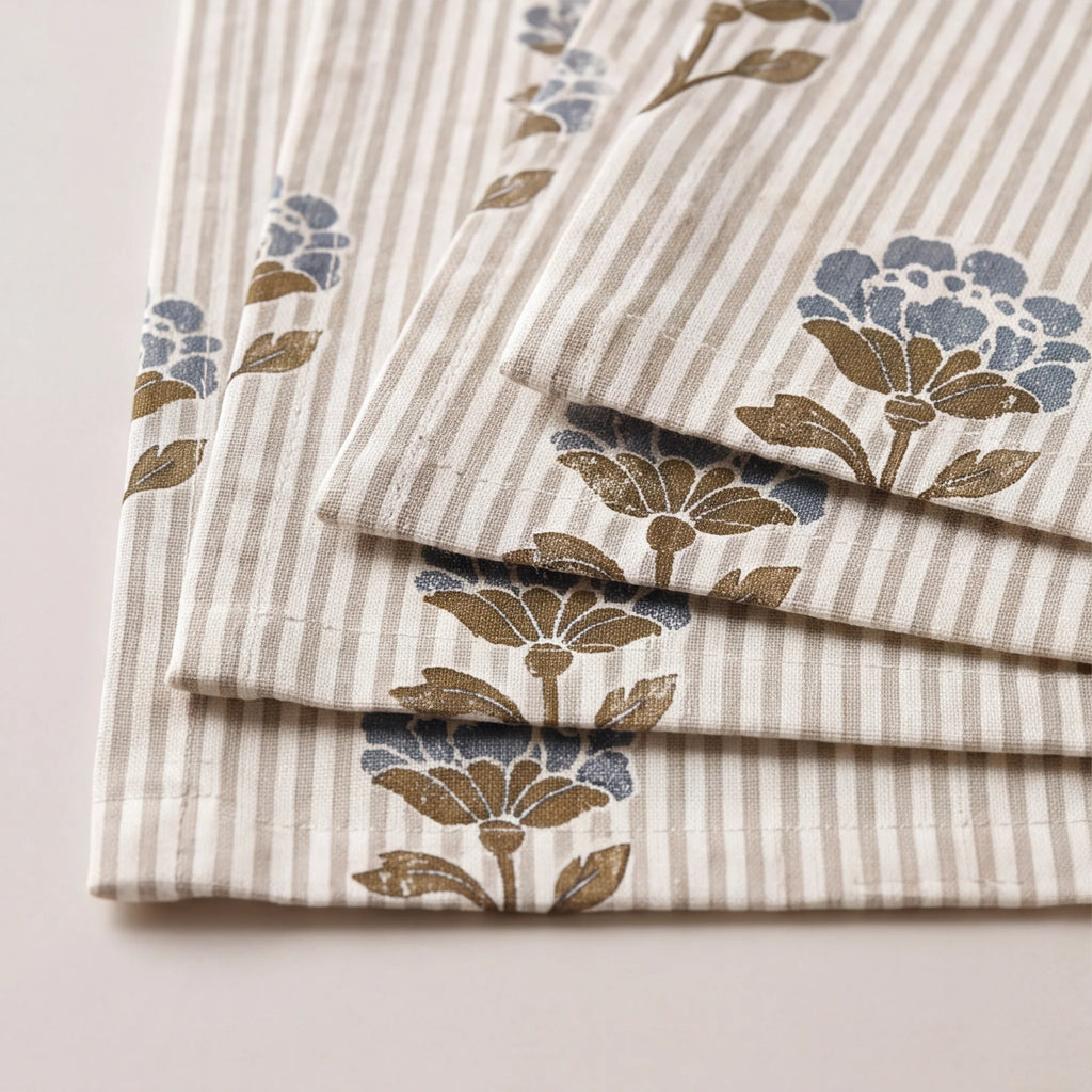 Mantel individual antimanchas pack 4 unidades Nara