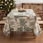 Mantel antimanchas 100% algodón Christmas Ciervo 1