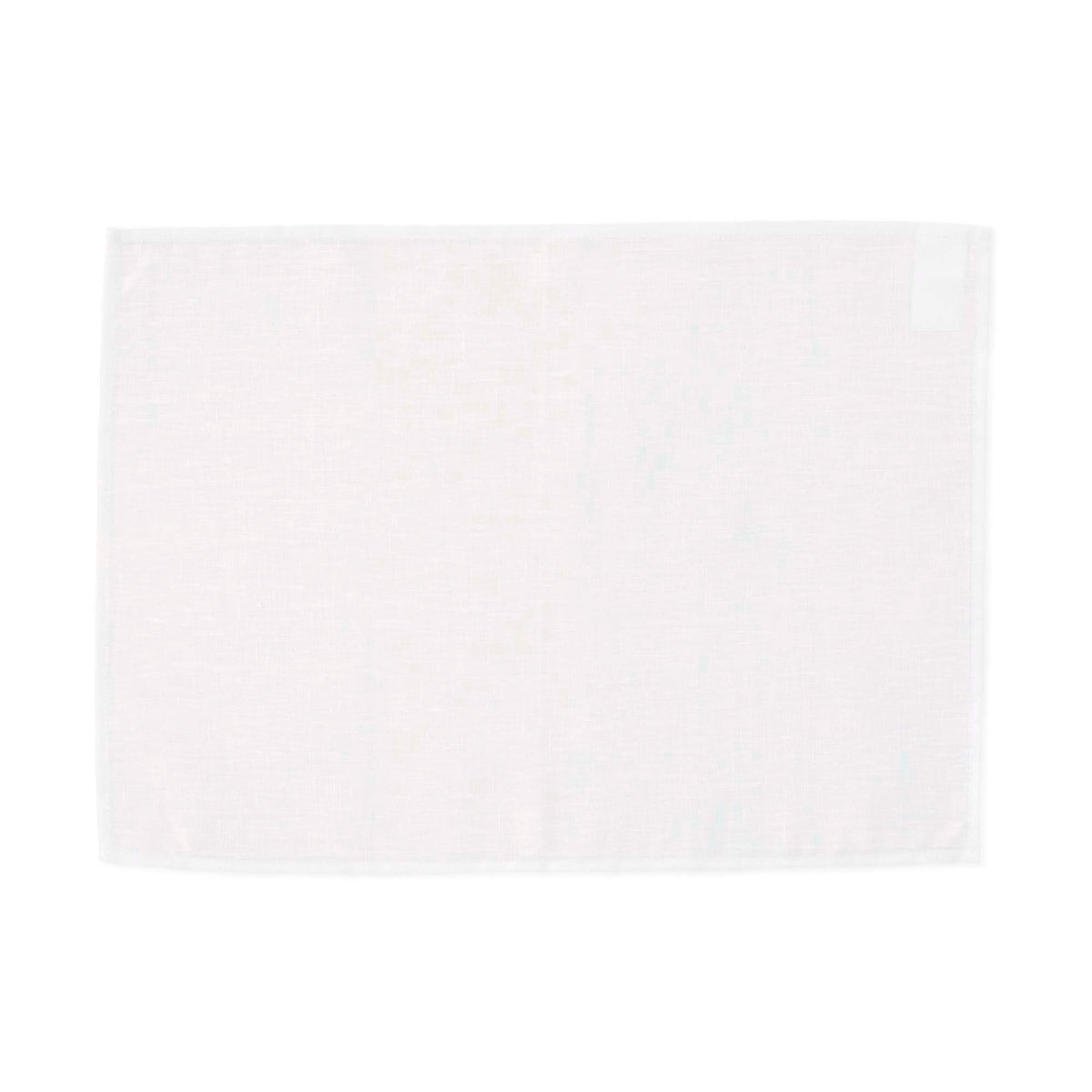 Pack 2 unidades mantel individual hidrófugo antimanchas Lino 100% Blanco 45x35 cm 4