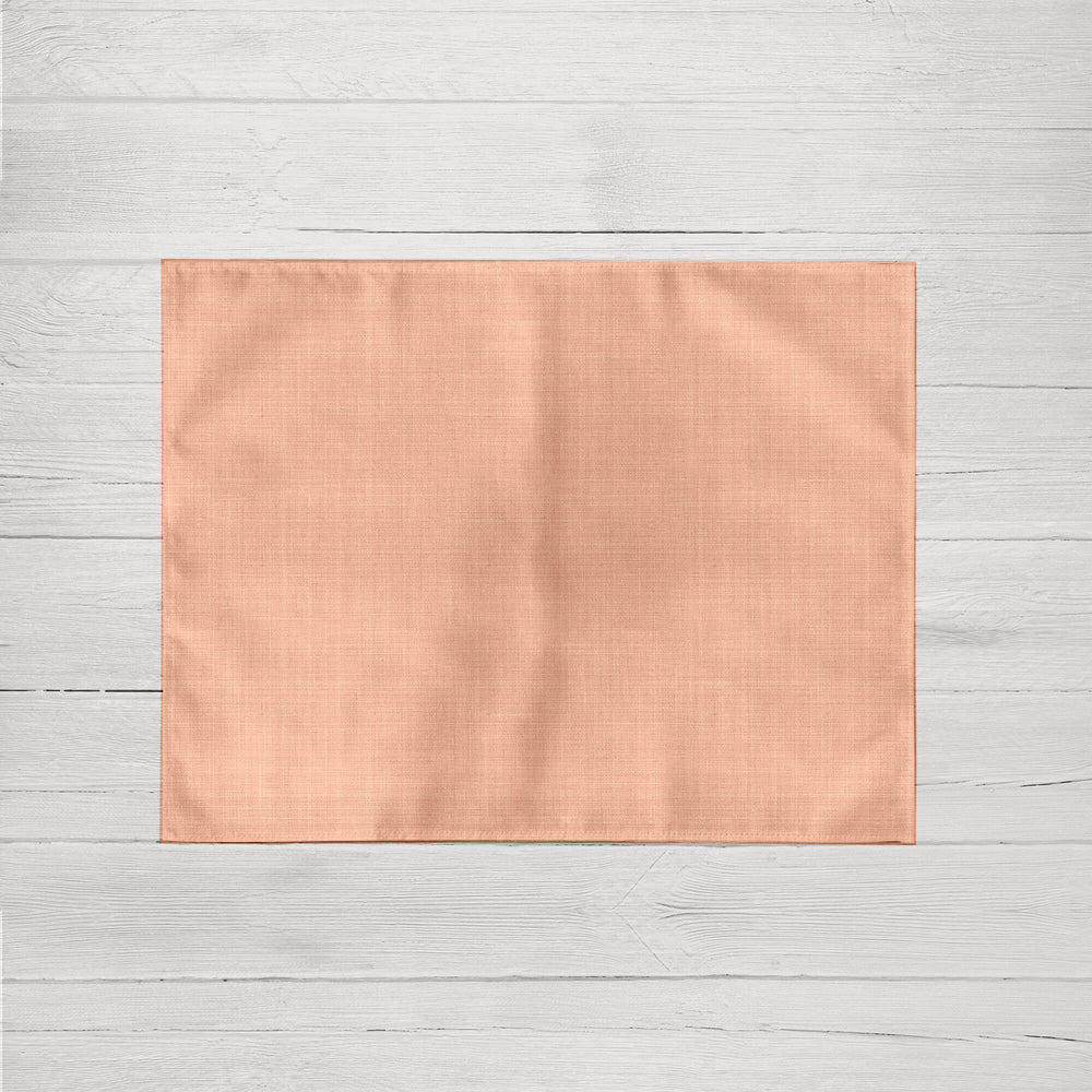Pack 2 unidades mantel individual hidrófugo antimanchas Lino 100% Dustypink 45x35 cm 2