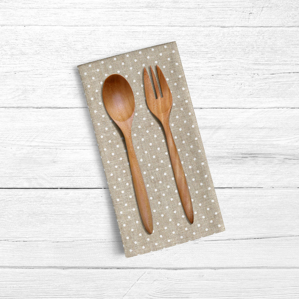 Pack 2 unidades paño de cocina Plumeti Blanco 100% algodón 45x70 cm