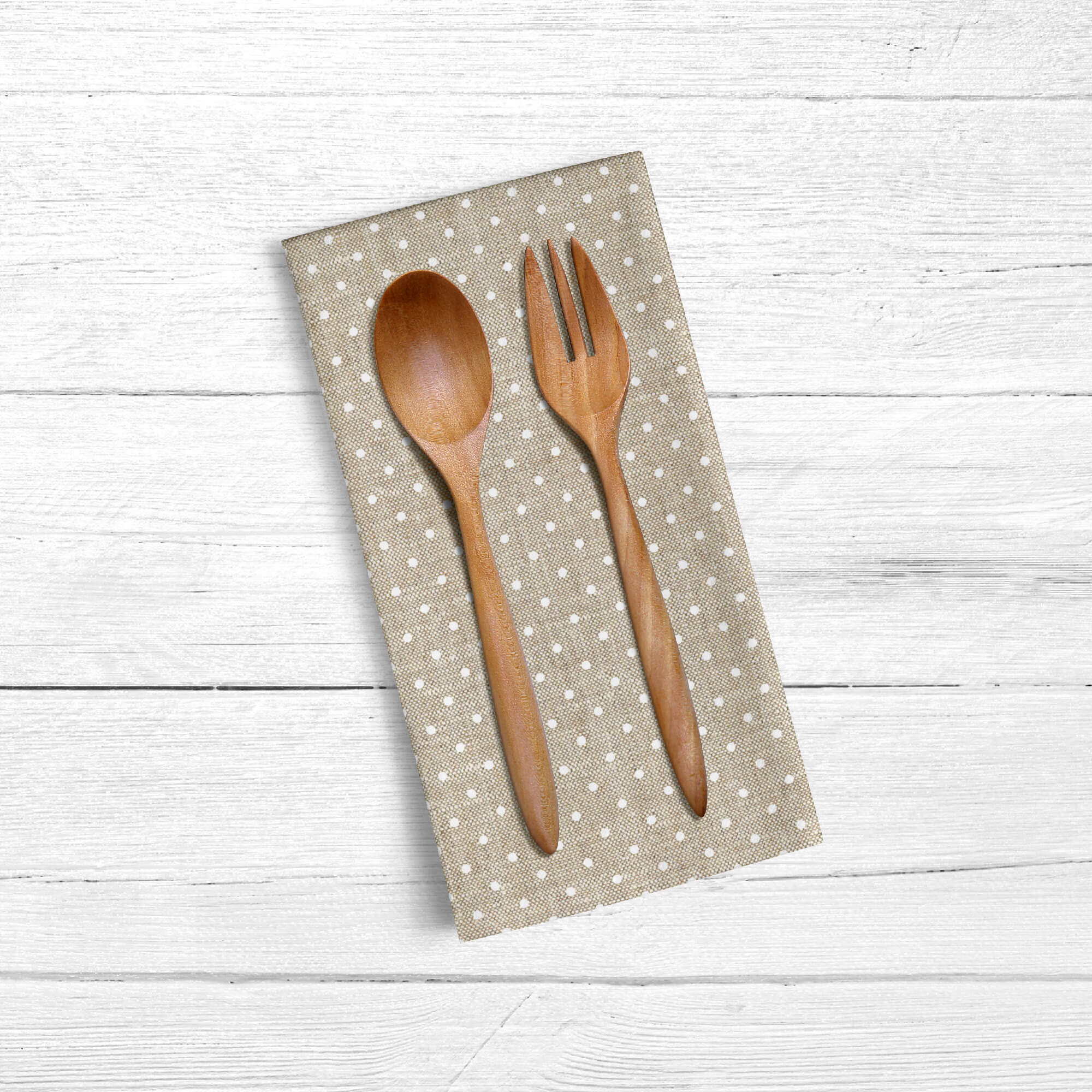 Pack 2 unidades paño de cocina Plumeti Blanco 100% algodón 45x70 cm