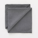 Pack 2 unidades servilletas Lino 100% Antracithe 50x50 cm