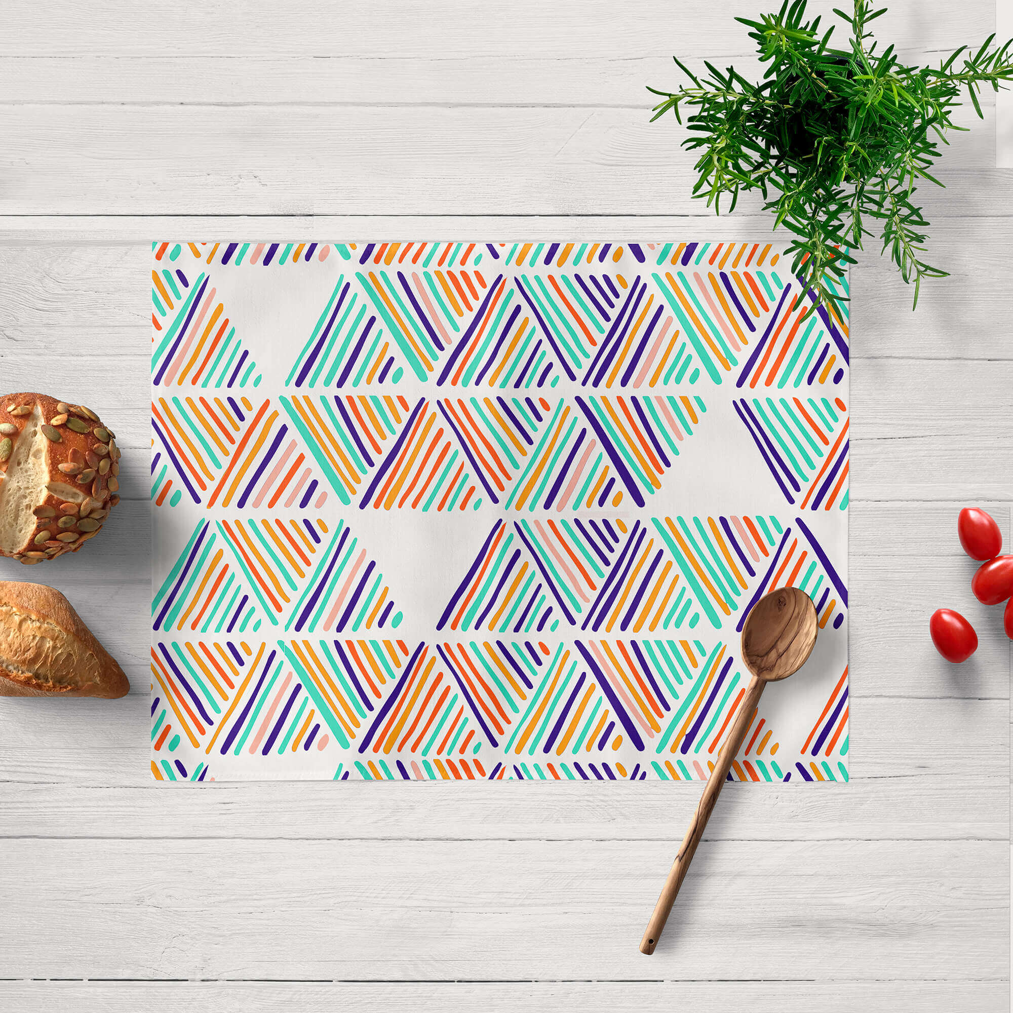 Pack 2 unidades mantel individual resinado 0120-133 100% algodón 45x35 cm