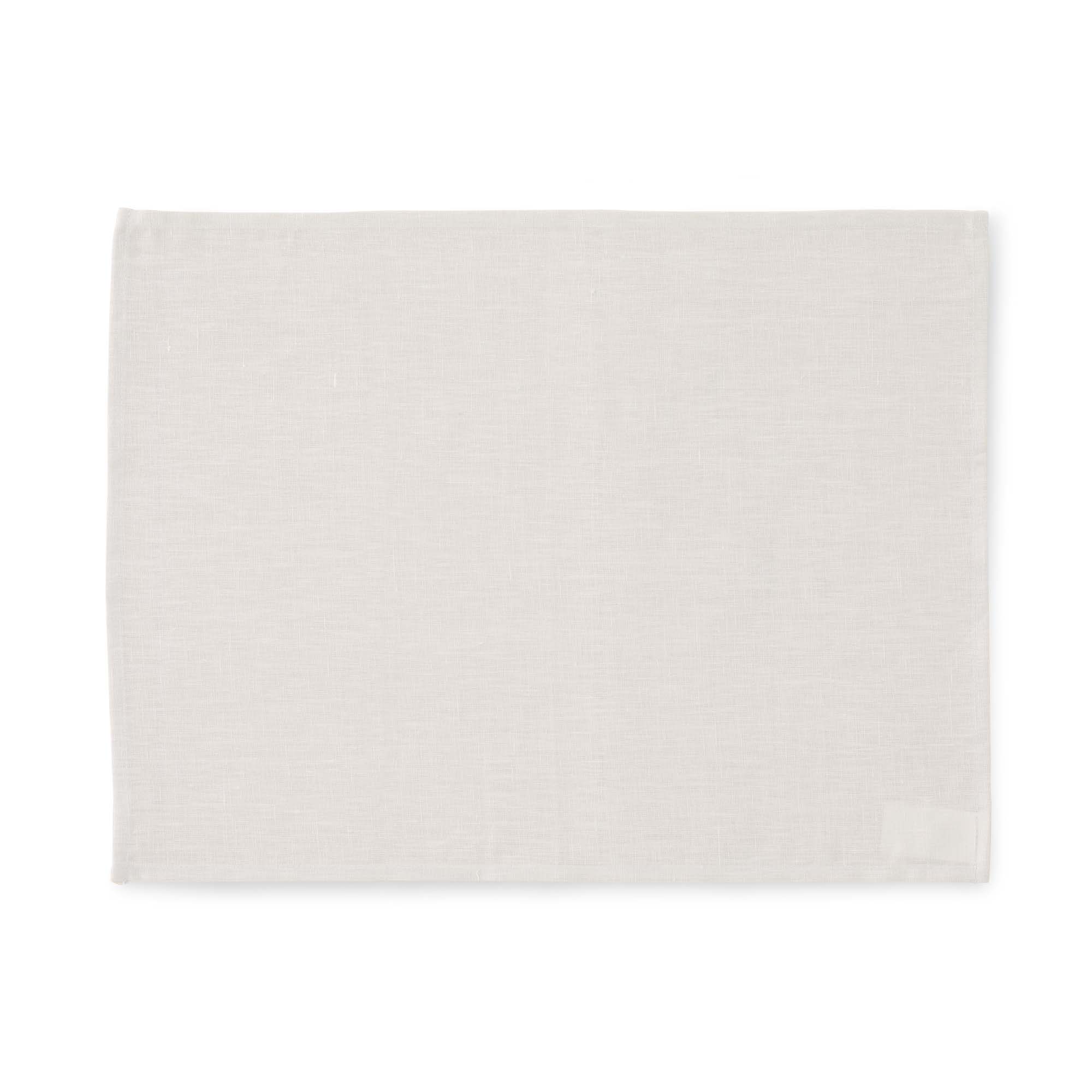 Pack 2 unidades mantel individual hidrófugo antimanchas Lino 100% Light Grey 45x35 cm