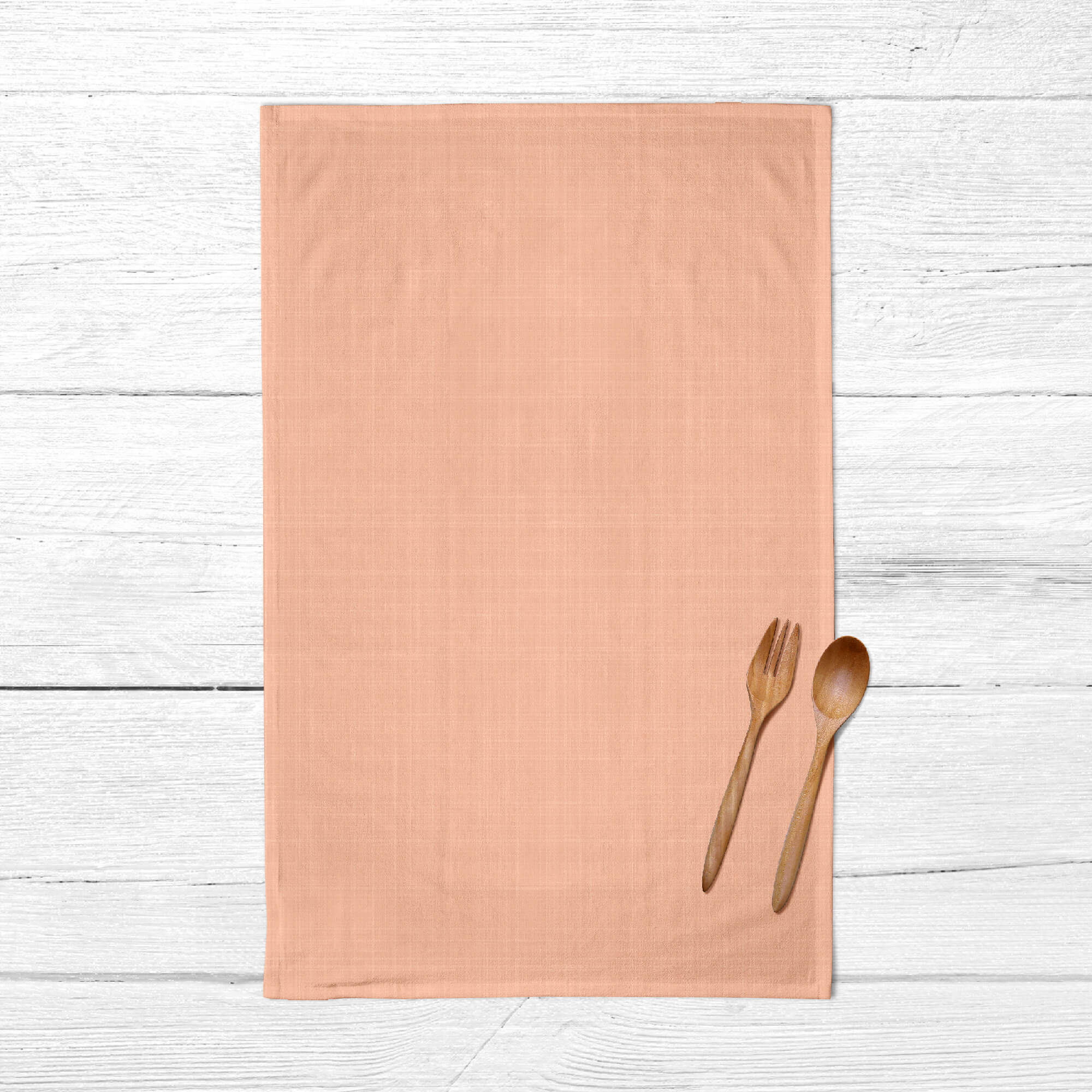 Pack 2 unidades paño de cocina lino 100% Dustypink 45x70 cm