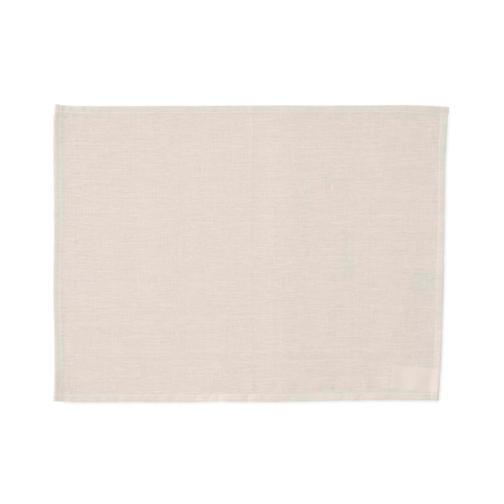 Pack 2 unidades mantel individual hidrófugo antimanchas Lino 100% Fresno 45x35 cm
