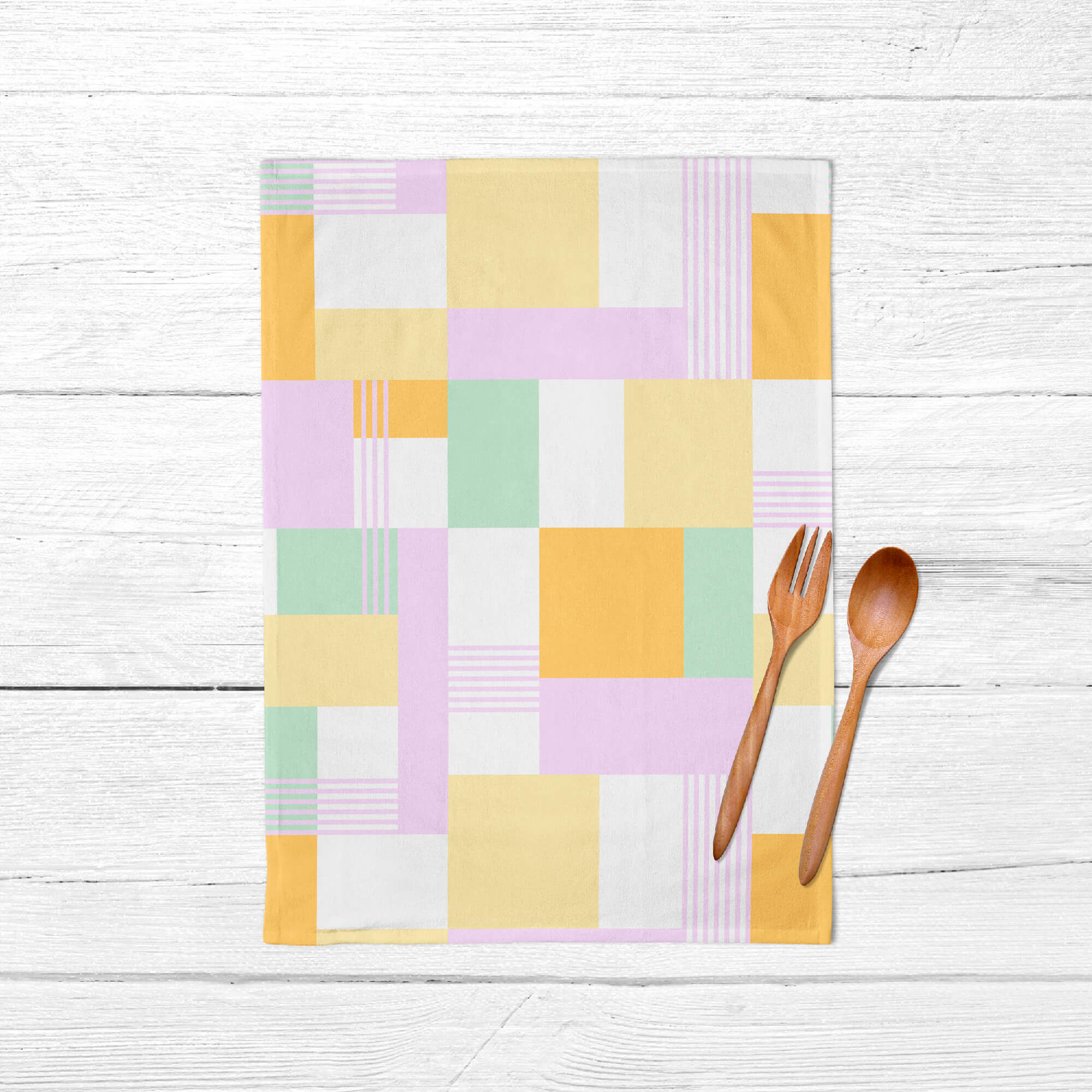 Pack 2 unidades paño de cocina 0120-146 100% algodón 45x70 cm