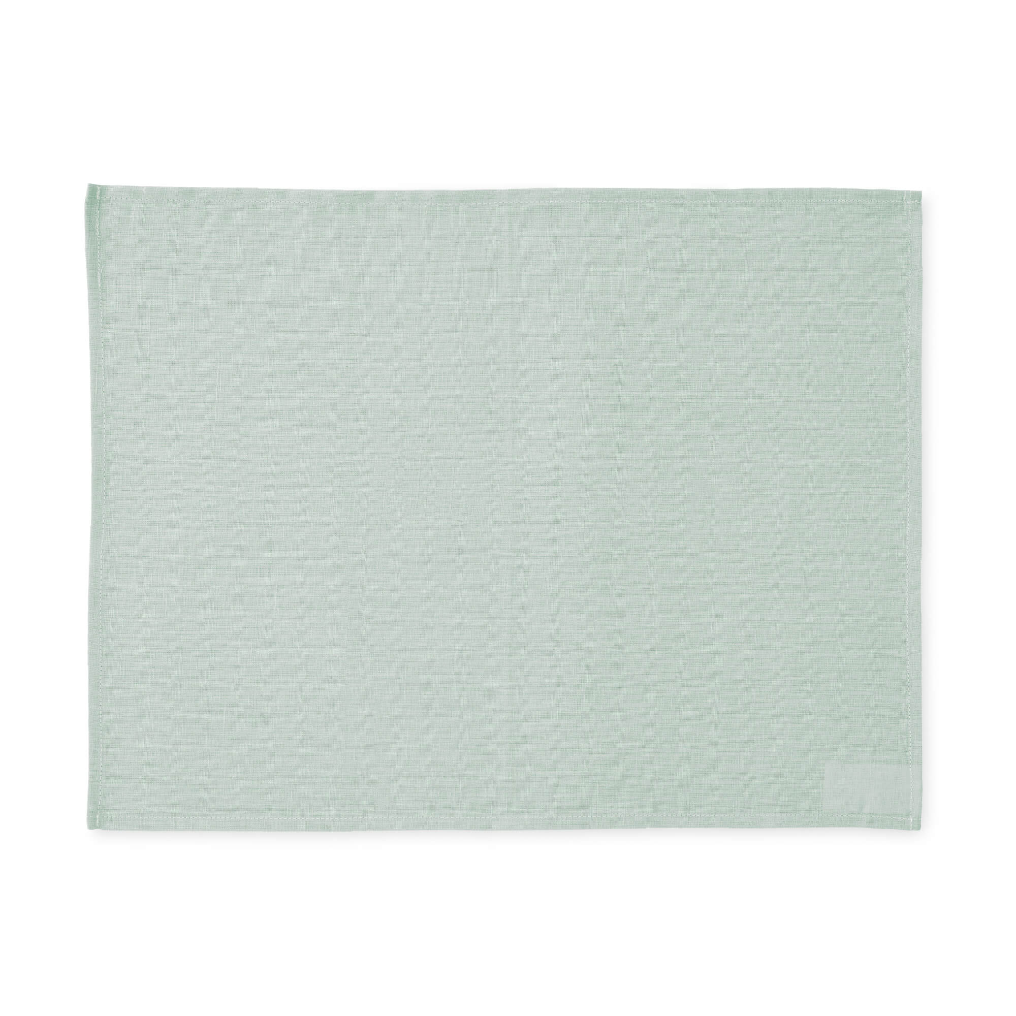 Pack 2 unidades mantel individual hidrófugo antimanchas Lino 100% Aqua 45x35 cm