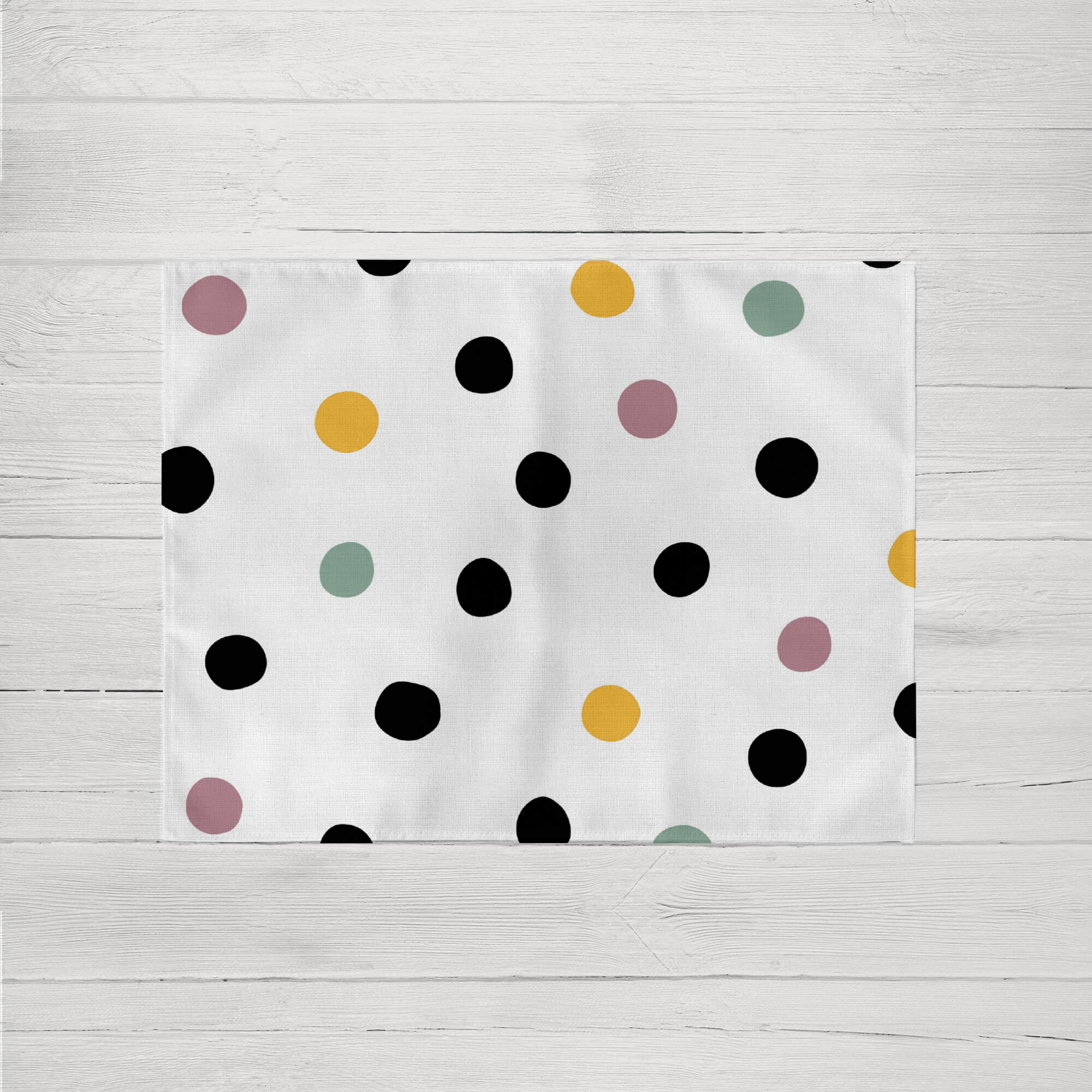 Pack 2 unidades mantel individual resinado Cuzco 100% algodón 45x35 cm