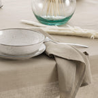 Pack 2 unidades servilletas Lino 100% Taupe 50x50 cm