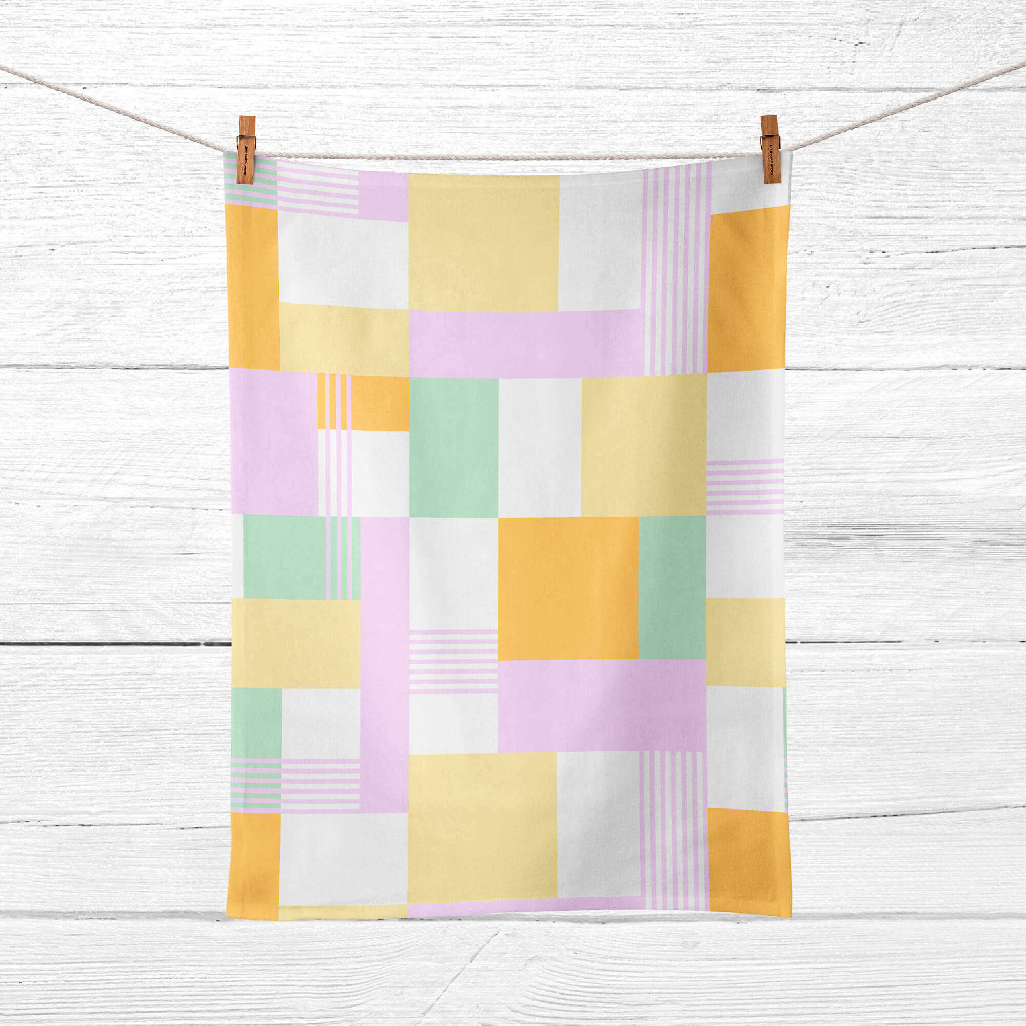 Pack 2 unidades paño de cocina 0120-146 100% algodón 45x70 cm