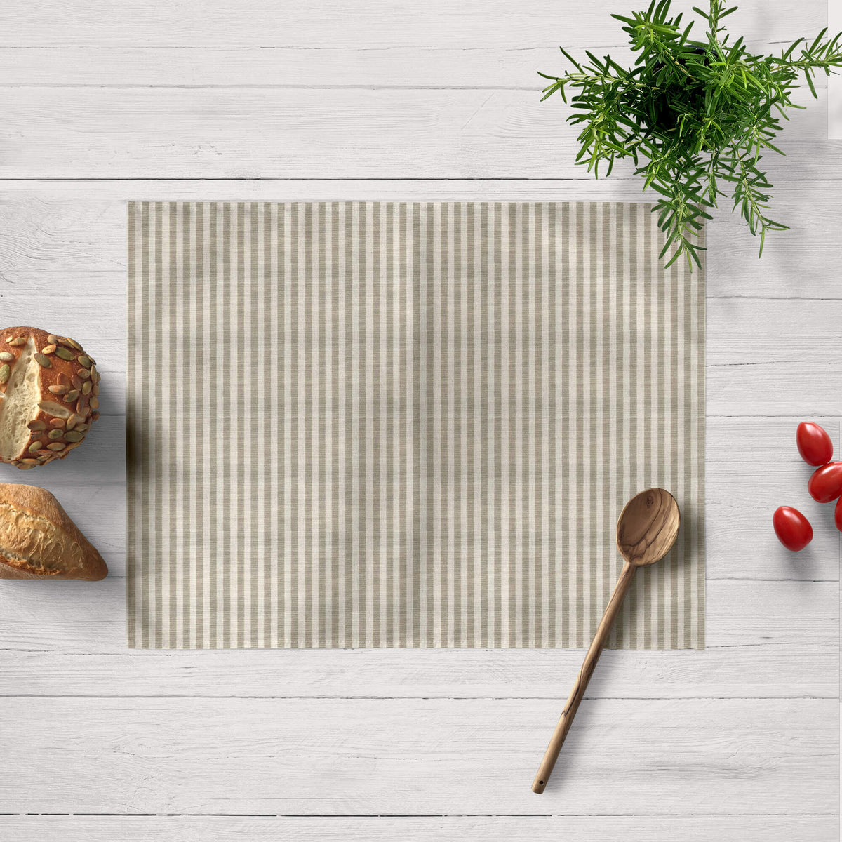 Pack 2 unidades mantel individual resinado Raya 50-10 - 45x35 cm 0