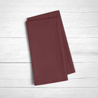 Pack 2 unidades servilletas Lino 100% Burdeos 50x50 cm