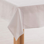 Mantel hidrofugo antimanchas Lino 100% Blanco