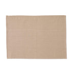 Pack 2 unidades mantel individual hidrófugo antimanchas Lino 100% Taupe 45x35 cm
