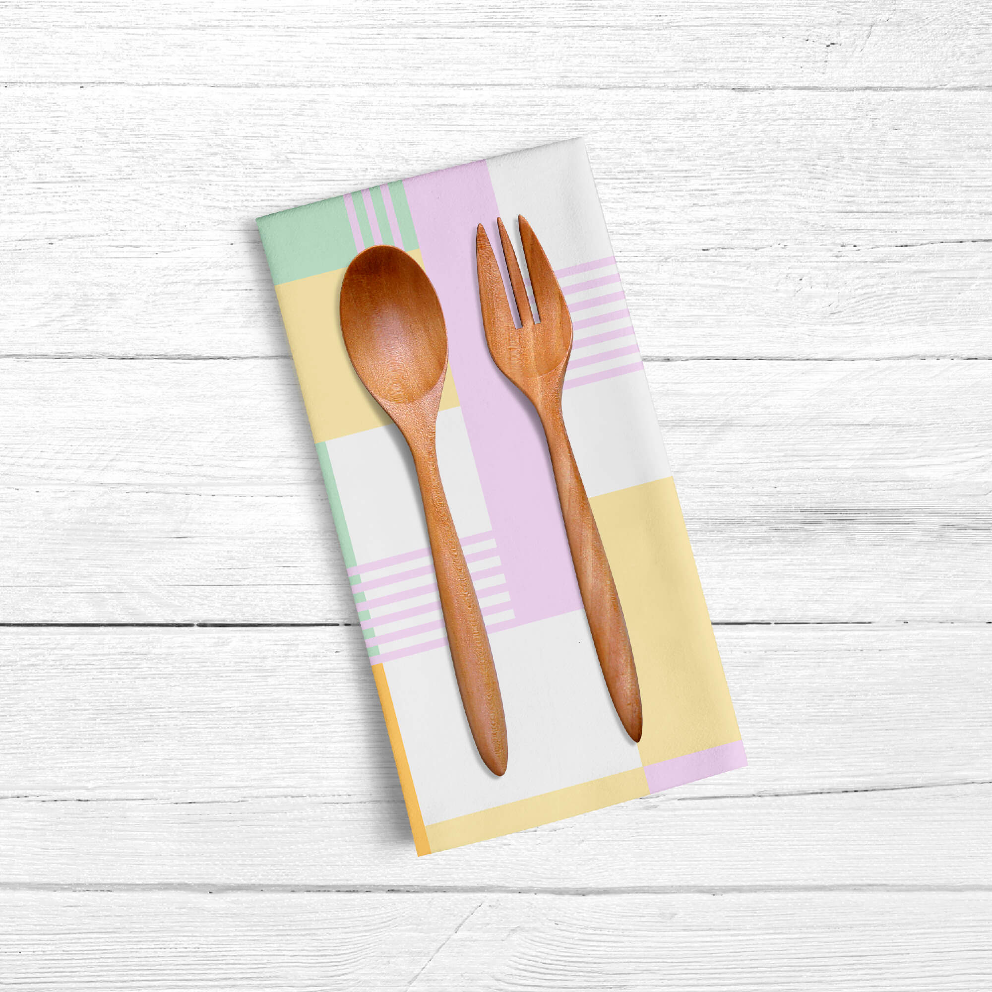 Pack 2 unidades paño de cocina 0120-146 100% algodón 45x70 cm