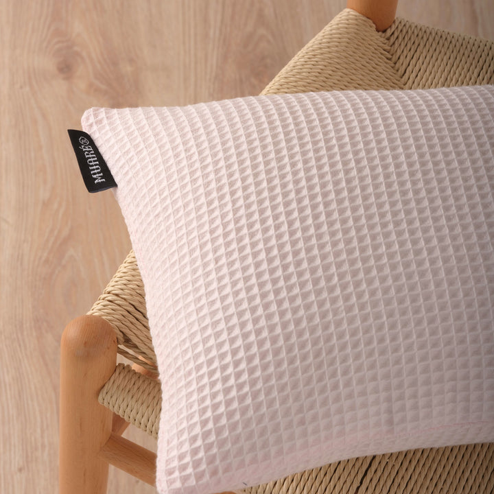 Pink Sauce Waffle Cushion Cover 50x50 cm