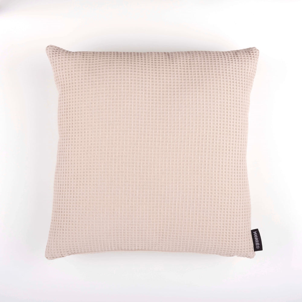 Kissengezug Waffle Pink 50x50 cm