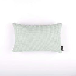 Funda de cojín Waffle Mint 30x50 cm