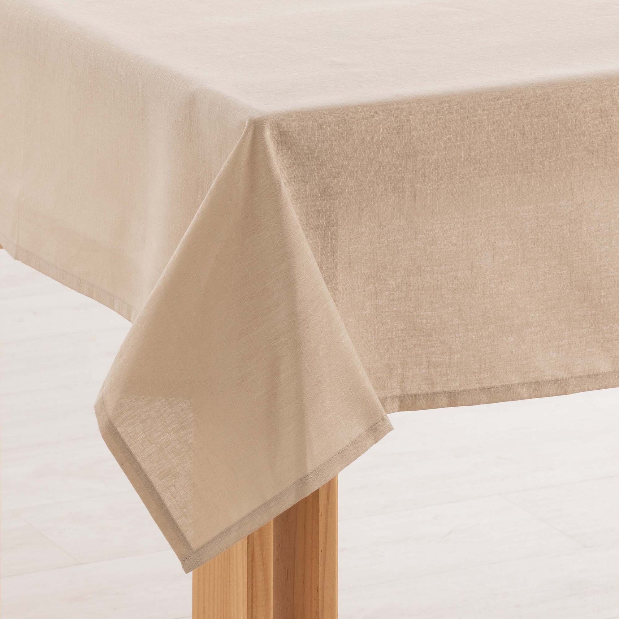 Mantel hidrofugo antimanchas Lino 100% Fresno