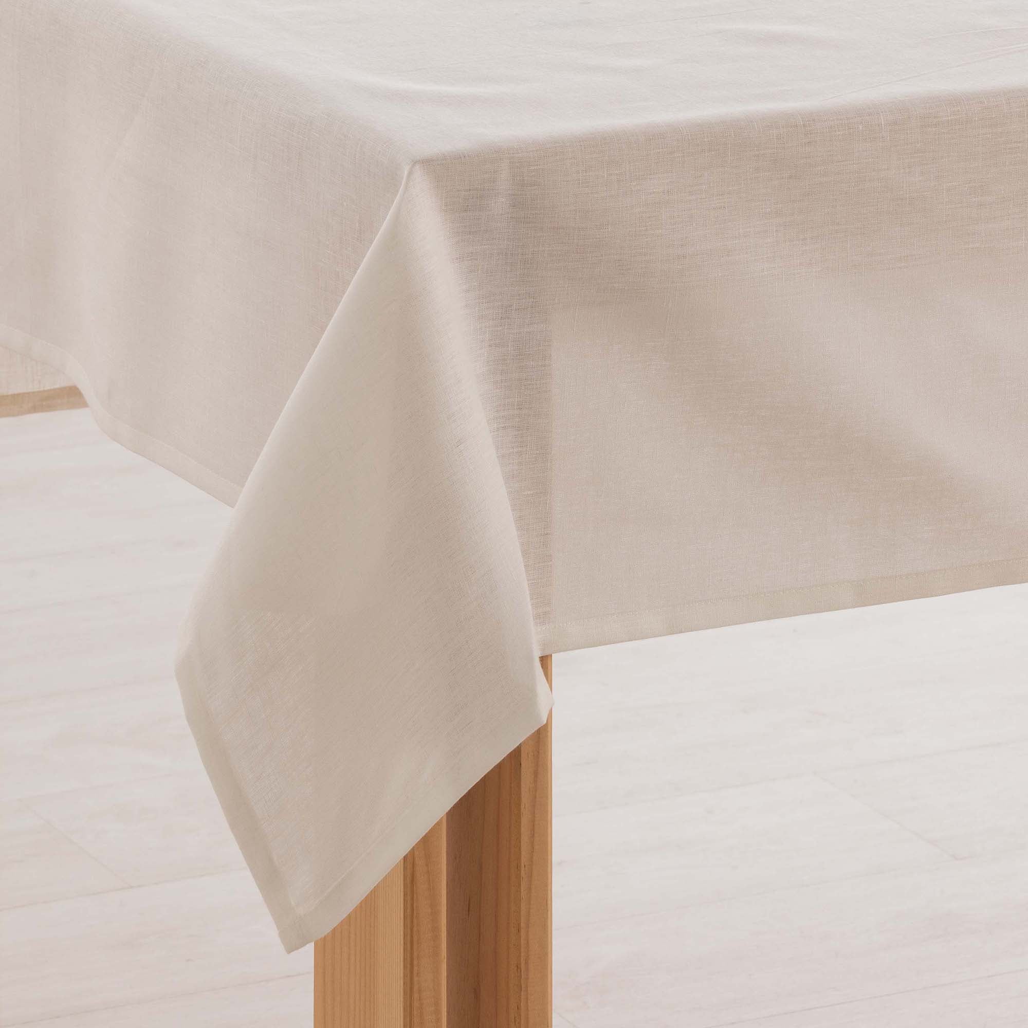 Mantel hidrofugo antimanchas Lino 100% Natural