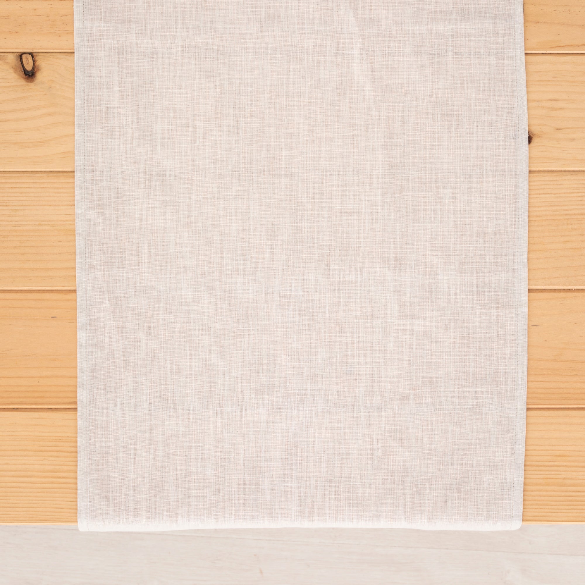 Camino de mesa lino 100% Light Grey 45x140 cm